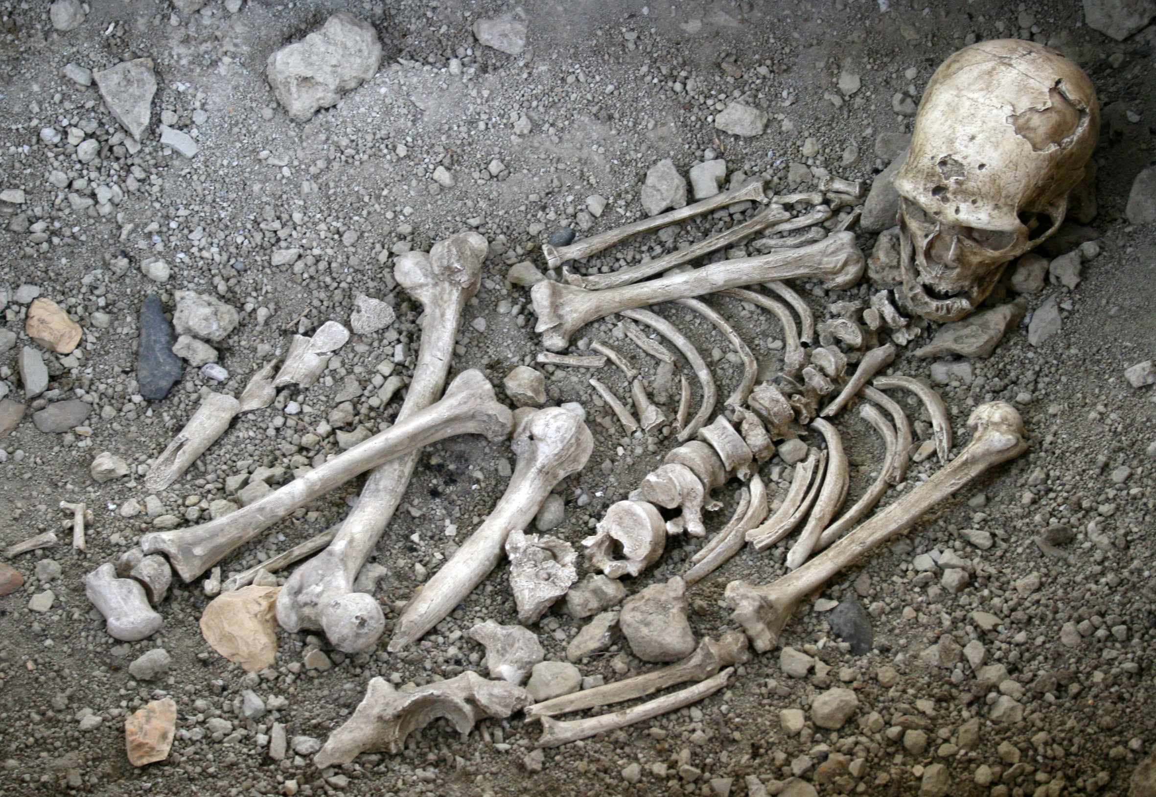 Neanderthal burial at La Chapelle-aux-Saint