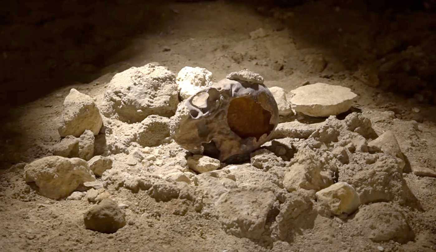 Neanderthal sites: Guattari Cave