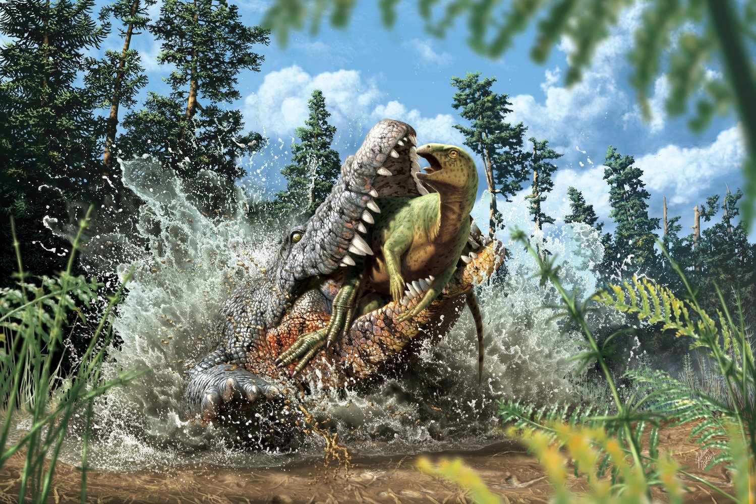 Mass extinction: crocodiles survived