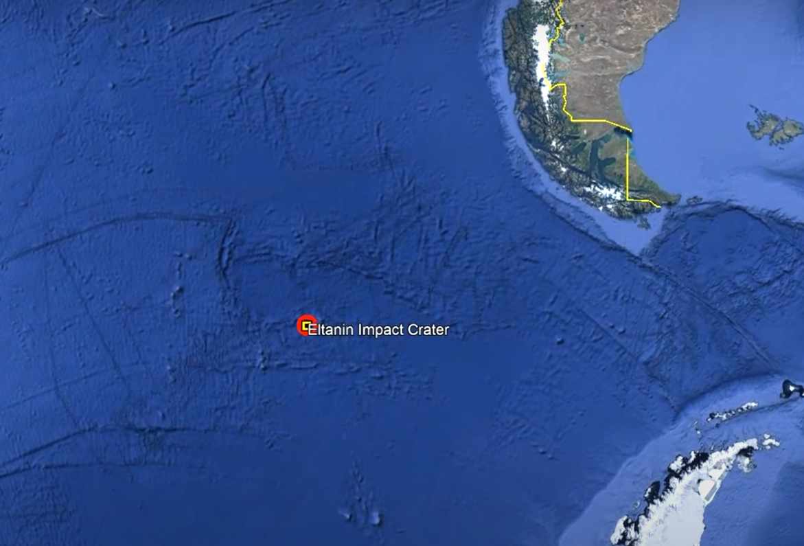 Eltanin asteroid impact site