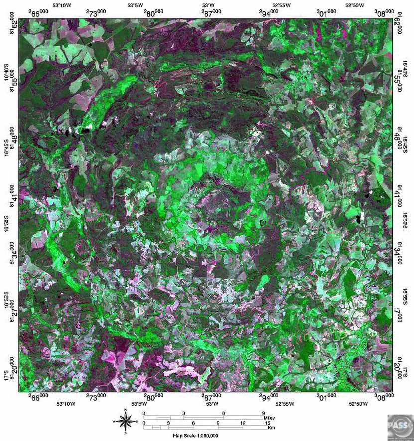 Dinosaur extinction: Araguainha crater