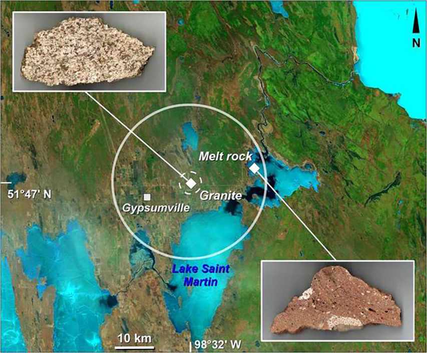 Saint Martin crater