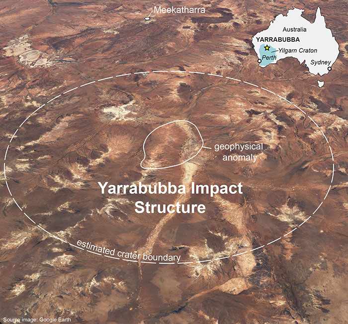 Yarrabubba crater