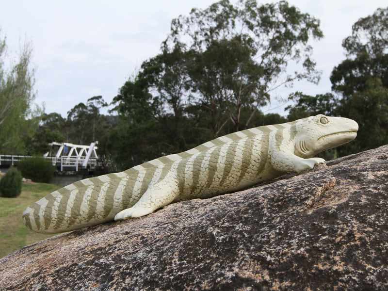 Model of the Genoa River Tetrapod