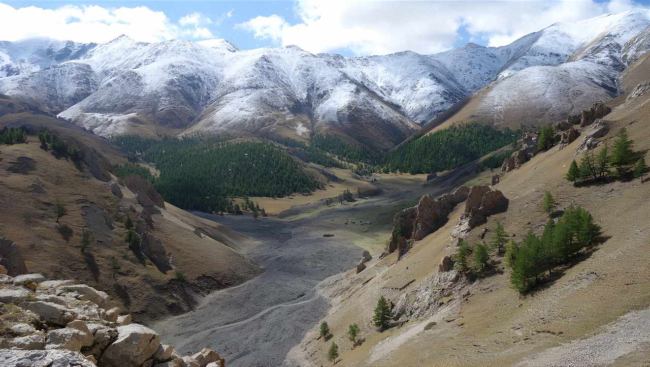 Cambrian reef, Mongolia