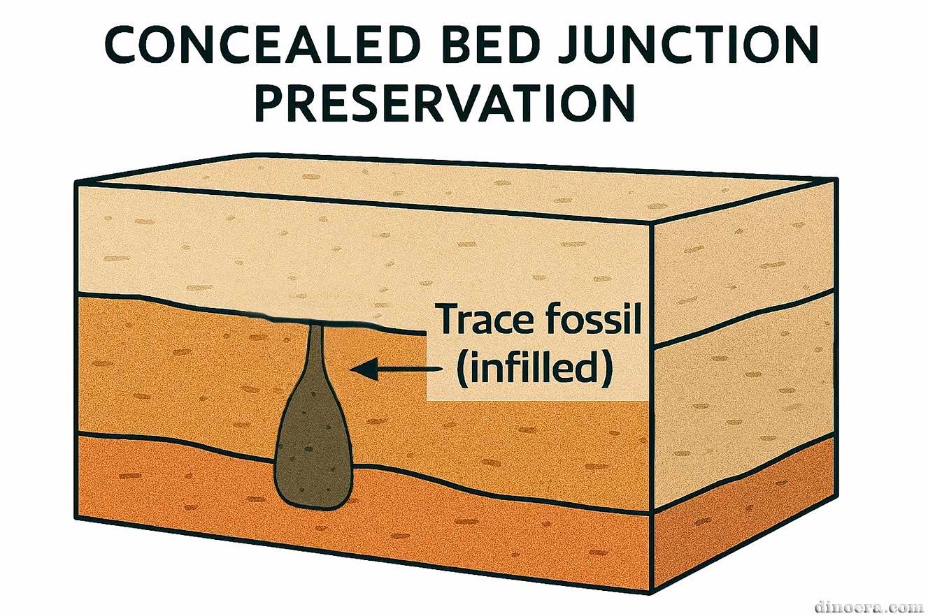 Concealed bed junction preservation
