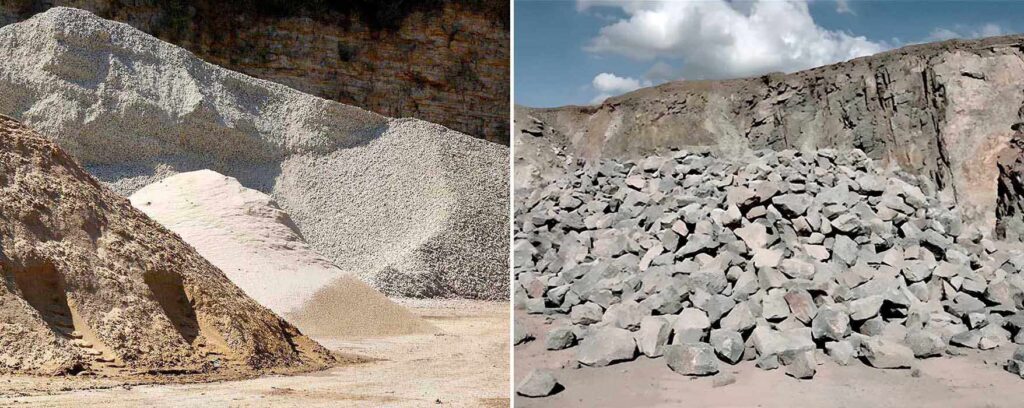 Aggregate—geology dictionary illustrated